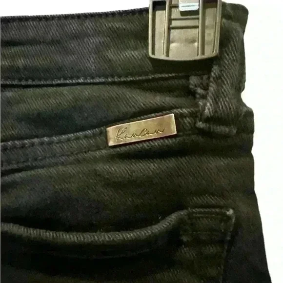 🎉Host Pick times 2 🎉KanCan Petite Black high rise bootcut jeans size 1/24 - Picture 7 of 11